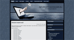 Desktop Screenshot of informaticachiavari.eu